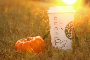 bingeing on pumkin spice lattes